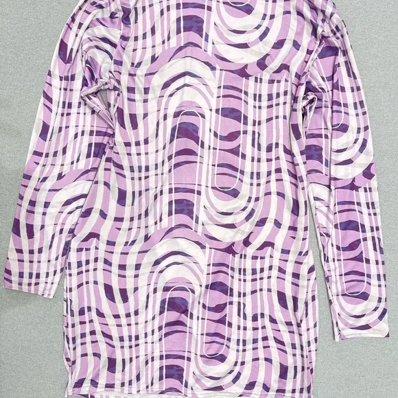 PrettyLittleThing Lavender and White Dress - Picture 5 of 8